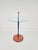 Postmodern Side Table Ball Handle Glass Side Table 1980s Vintage metal/glass side table Design: Postmodern vintage...