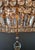 Antique Oval Crystal Chandelier Louis XVI Revival Empire Style Brass 12 Lights For Sale - Image 6 of 13
