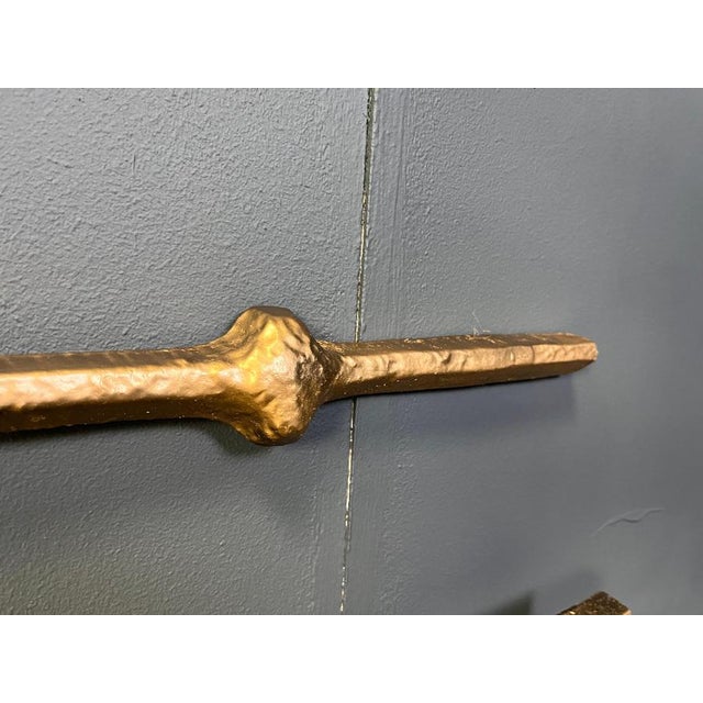 Large Brutalist Wall Sculpture, 1970s For Sale - Image 9 of 11