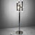 Tubular Chrome Floor Lamp, Italy, 1970s For Sale - Image 3 of 18
