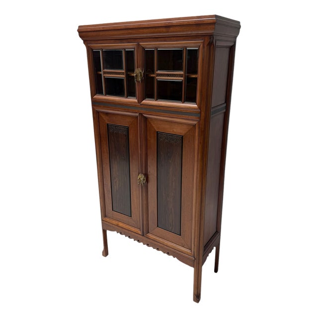 Arts and Crafts Cupboard by Kees Oosschot for J.B. Hillen Amsterdam, 1900s For Sale