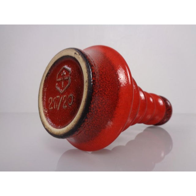 217/20 Ceramic Vase by Cari Zalloni for Steuler Keramik, Germany, 1960s For Sale - Image 14 of 17