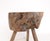 Primitive Wabi Sabi Wooden Chopping Block Side Table, Early 20th Century For Sale - Image 16 of 18