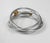 Abstract Late 20th Century Aluminum Wrap Bracelet For Sale - Image 3 of 4