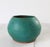 Vintage Teal Studio Art Pottery Vessel For Sale - Image 4 of 10
