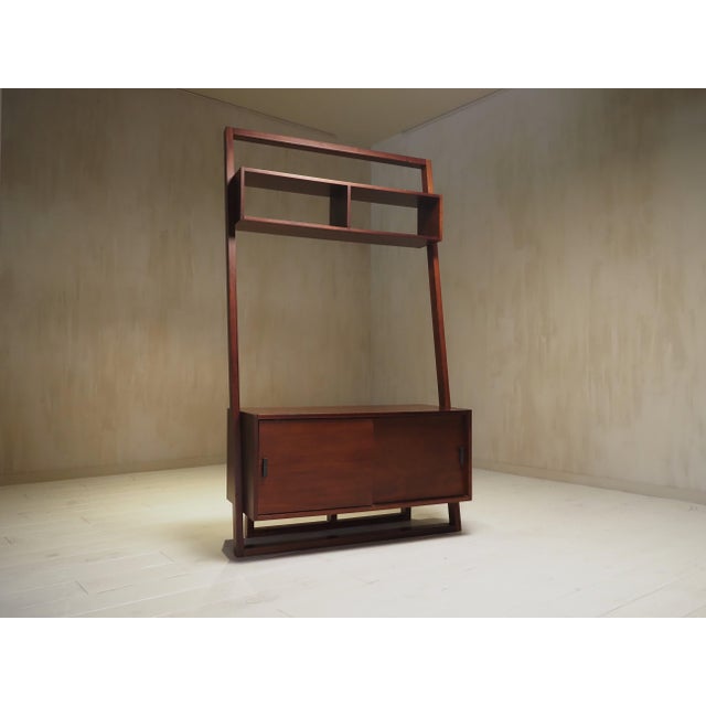 Mid-Century Modern Vintage Cabinet in Wood, 1970s For Sale - Image 3 of 9