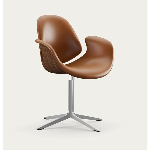 One Collection Council Chair in Walnut and Upholstery from Salto and Sigsgaard For Sale - Image 3 of 18