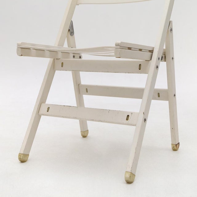 Vintage Folding Outdoor Chairs by Reguitti, 1970s, Set of 6 For Sale - Image 10 of 12