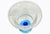 Blenko 1940s Vintage Blue Crackle Art Glass Urn For Sale In Chicago - Image 6 of 8