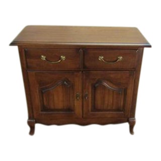 Durham Furniture Solid Cherry French Country Style Console Cabinet For Sale