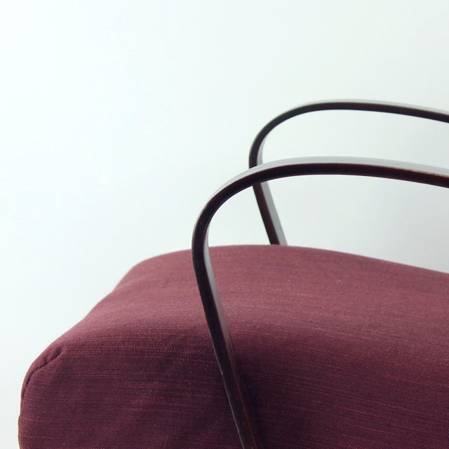 Vintage Armchair by Jaroslav Šmídek for Ton, Czechoslovakia, 1960s For Sale - Image 6 of 13