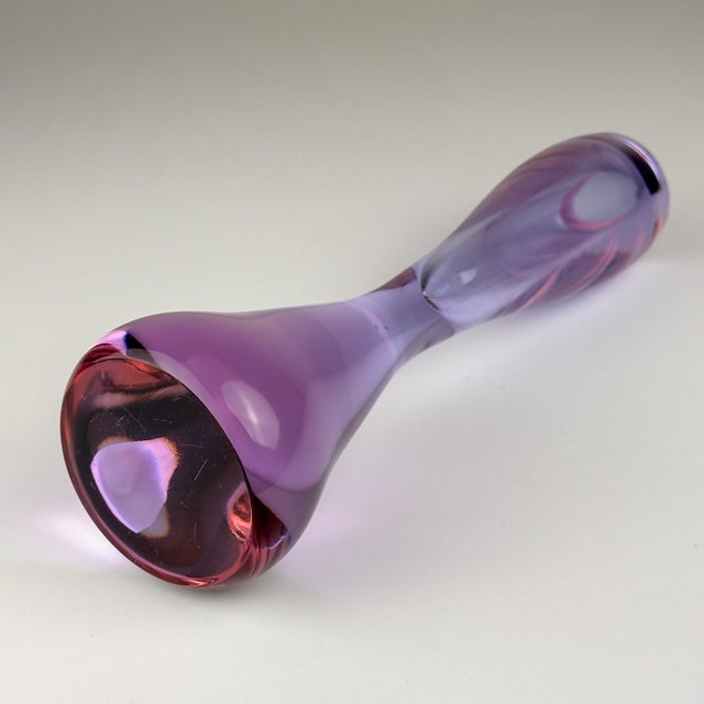 Vintage Pink Murano Vase, Italy, 1970s For Sale - Image 11 of 14