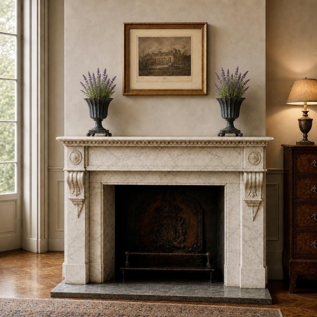 A Pair of small cast iron urn planters, probably late 19th to early 20th century and in the Victorian–Edwardian taste....