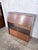 Mid-Century Oak Bureau Cabinet with Sliding Doors, 1960s For Sale - Image 6 of 10