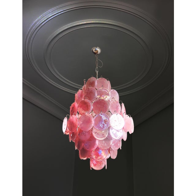 Vintage Italian Murano Chandelier, 2000 For Sale - Image 11 of 18