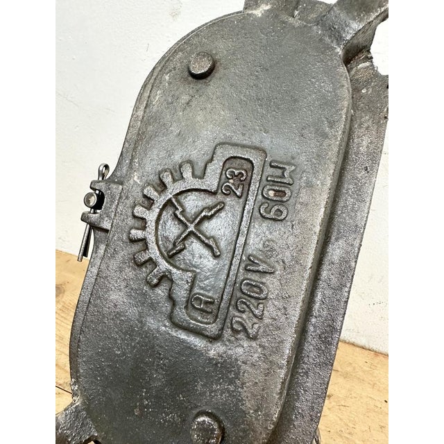 Industrial Cast Iron Wall Light, 1960s For Sale - Image 14 of 16