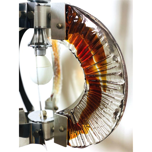 Vintage Italian Pendant Light , 1970s For Sale - Image 14 of 16