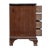 Late 19th Century 19th Century Shaped Front Oak Chest of Drawers, 1880 For Sale - Image 5 of 8