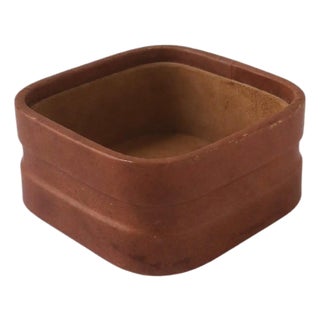 Leather Suede Jewelry Catchall For Sale