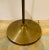 Modern Currey & Co. Modern Pierced Antique Brass Finished Torchiere Floor Lamp Prototype For Sale - Image 3 of 6