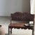 Mini Bench with Carved Backrest, 1980s For Sale - Image 3 of 18