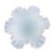 Made by Fenton, this vintage milk glass trumpet vase has a hobnail texture and a fluted, ruffled rim. It stands at 8.5”...