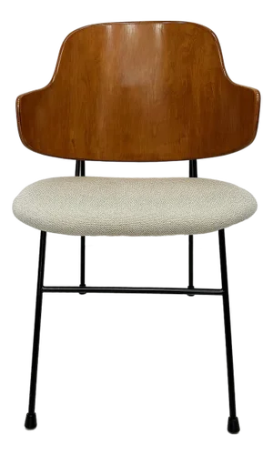 1950s Danish Modern Ib Kofod Larsen Penguin Chair, Totally Restored