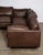 1960s Mid Century Danish Modern Sofa Sectional Attributed to Georg Brown Thams Brown Leather Couch L For Sale - Image 4 of 10