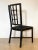 Black Set of Bamboo Chairs and Leather Chairs, 1970s For Sale - Image 8 of 12