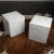 Mid-Century Modern 1960s Carrara Marble Cube Side End Tables - a Pair For Sale - Image 3 of 12
