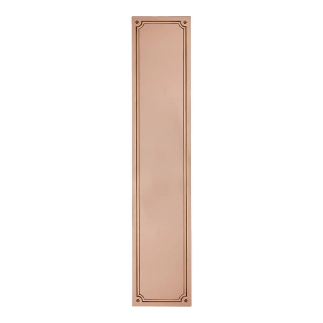 Rose Gold Back Painted Mirror No. 05, France 1920s For Sale