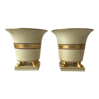 Classical Cache Pots - a Pair For Sale
