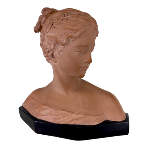 Mid 20th Century Plaster Sculpture of a Classical Female.