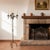 Opulence & Light: The 5-Arm Antique Gold Candelabra ️ Make a bold statement of luxury with this Hand-Forged Wrought Iron...