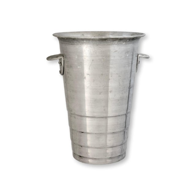 This vintage aluminum champagne bucket was made for Dopff au Moulin, one of Alsace’s most celebrated wine houses, founded...
