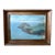 Antique Oil Painting - Mere El Kebir - The Fort and the Bay of Santa Cruz, Algeria, Signed For Sale