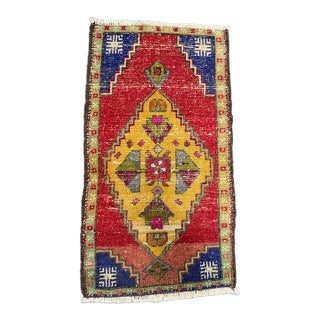 Turkish Yastik Rug 1'9" x 3'1" For Sale