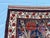 Textile Afghan Peacock Area Rug, Hand-Knotted Wool, Floral, 4x6, Indigo & Magenta For Sale - Image 7 of 13