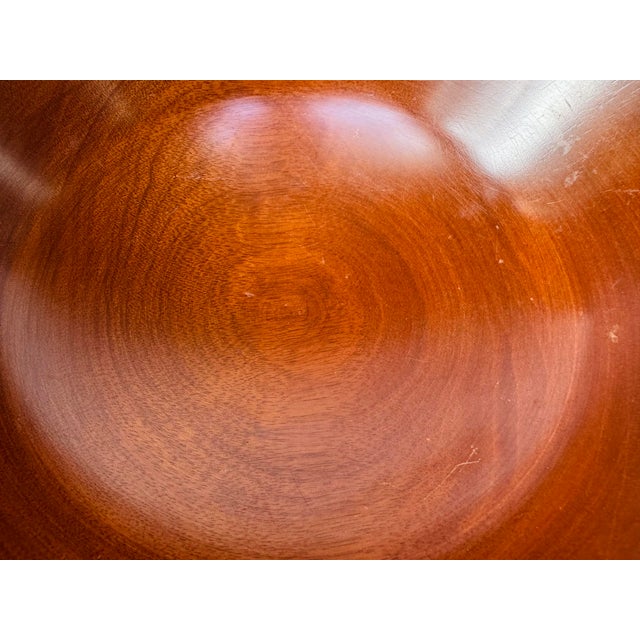Vintage Gorham Wood Bowl With Sterling Silver Base, Model 1118 For Sale - Image 10 of 12