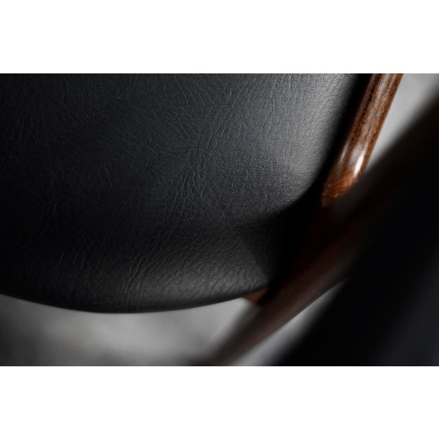 Mid-Century Danish Modern Fire Office Chair in Teak, 1960s For Sale - Image 6 of 18