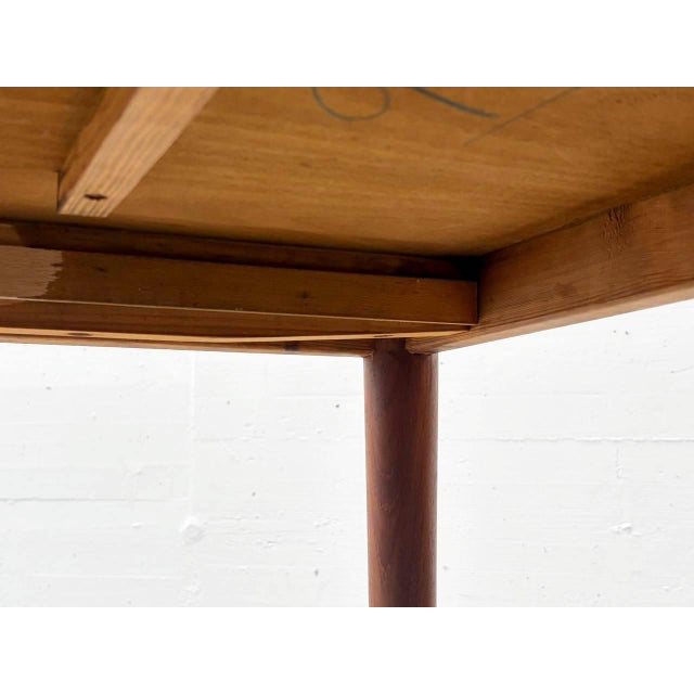 Danish Teak Dining Table by Erik Riisager Hansen for Haslev Møbelsnedkeri, 1960s For Sale - Image 10 of 16