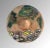 Antique Chinese Peach Orange Pavillion Ginger Jar With Celebration Parade and Red Crowned Cranes For Sale - Image 9 of 12