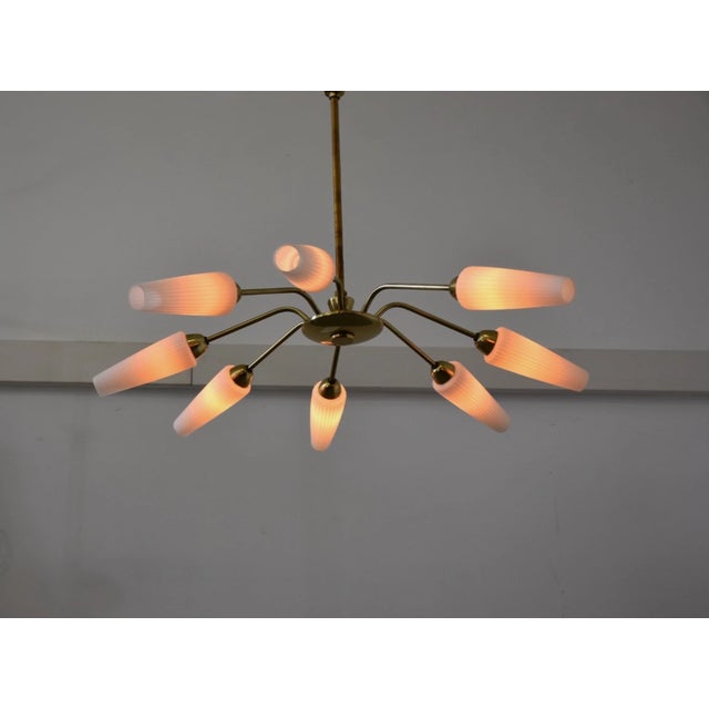 1950s Spider Sputnik Light Lamp, 1970s For Sale - Image 5 of 6