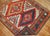Red Dramatic Large Scale 20th Century Antique Russian Karabagh Square Rug For Sale - Image 8 of 18