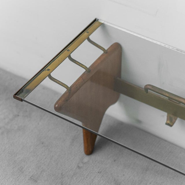 Wall Coat Rack in the style of Paolo Buffa, 1950s For Sale - Image 10 of 11