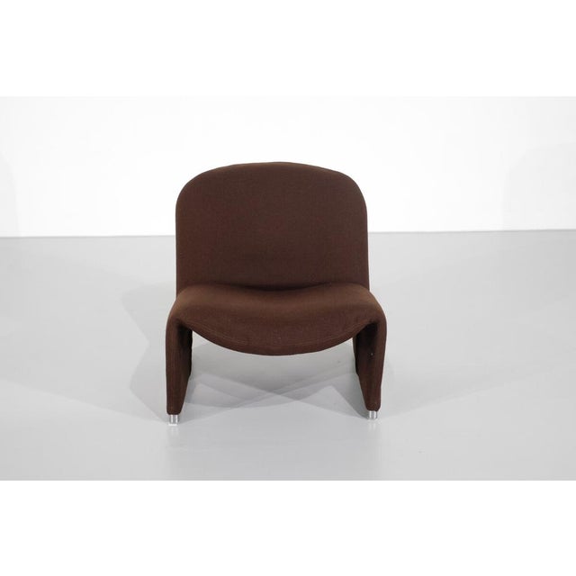 Brown Alky Chair by Giancarlo Piretti for Castelli, 1960s For Sale - Image 8 of 8