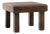 1970s French Oak Coffee Table With Floral Ceramic Top For Sale