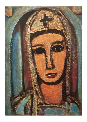 1947 After Georges Rouault "Veronique" First Edition Period Parisian Offset Lithograph