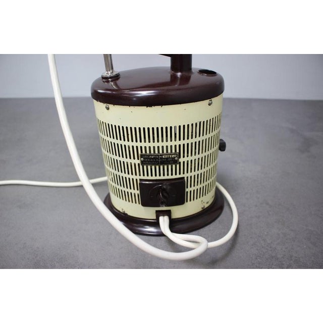 1930s Vintage Bauhaus German Sun Lamp from Hanau Quartz, 1930s For Sale - Image 5 of 11