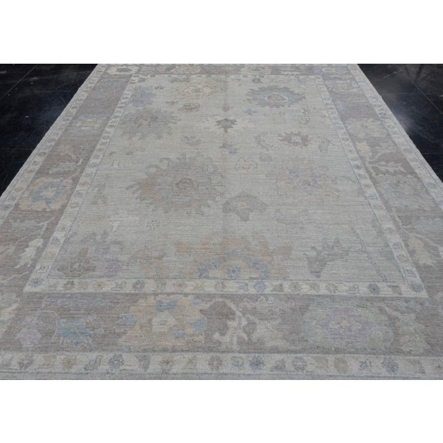 Turkish Oushak Rug 8'7" x 10'2" #16139 Explore a curated collection of hallway runners, wool rugs, and handmade...